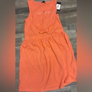 Tommy Hilfiger orange Sleeveless Dress